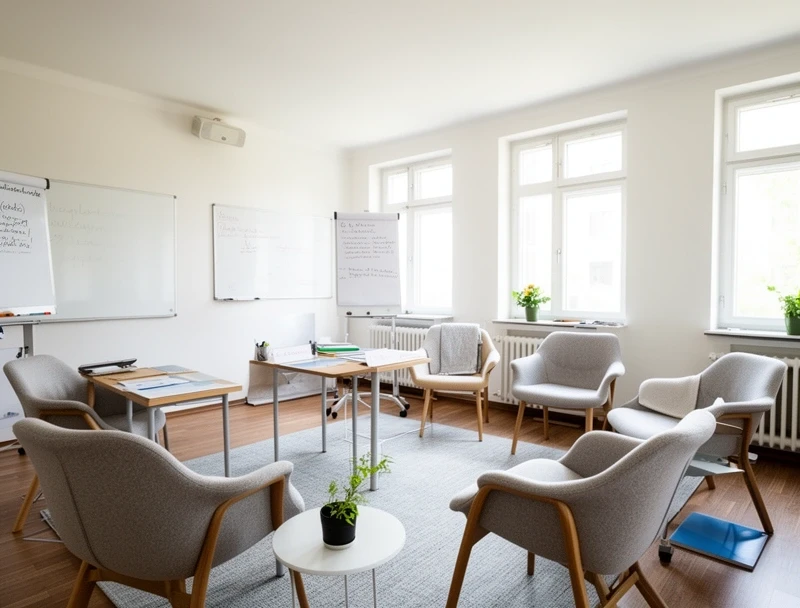 Kursraum der LogikAkademie in Berlin